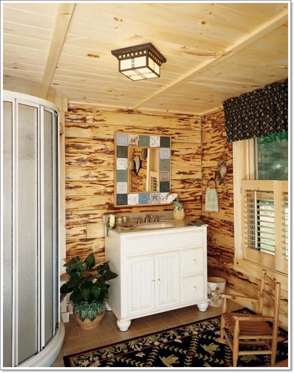 42 Exceptional Rustic Bathroom Designs Filled With Coziness and Warmth