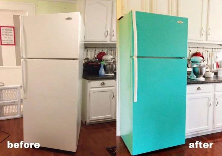 21.PAINT YOUR FRIDGE