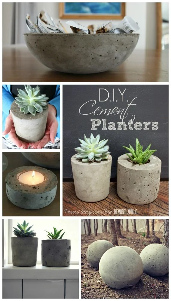 DIY Concrete And Cement Projects