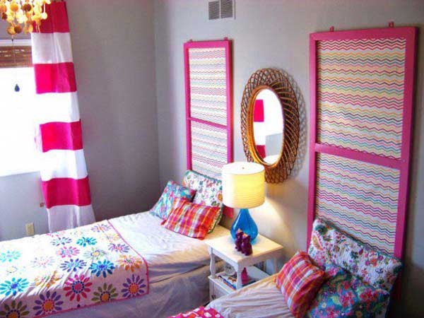 #10 Colorful Wall Art Pieces Doubling as Headboards