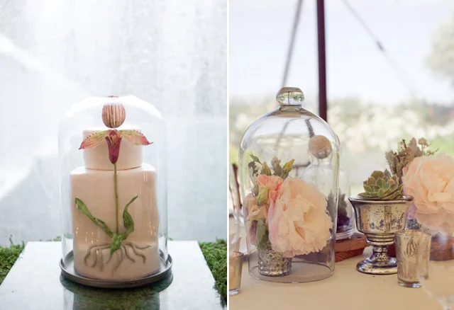 32 Simply Breathtaking Bell Jar and Cloche Decorating Ideas For Magical Weddings homesthetics decor ideas 