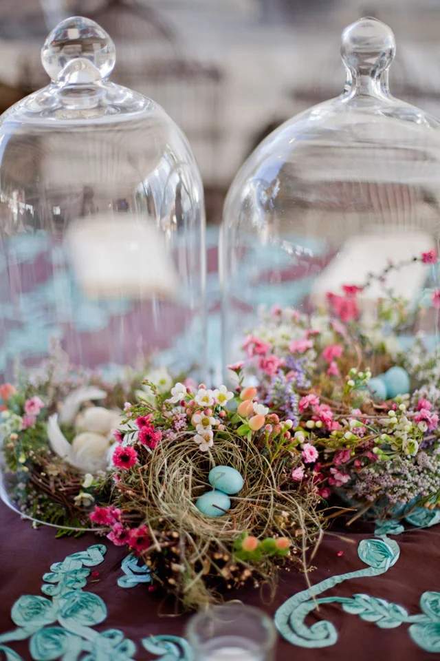 32 Simply Breathtaking Bell Jar and Cloche Decorating Ideas For Magical Weddings homesthetics decor ideas 