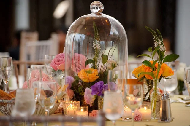 32 Simply Breathtaking Bell Jar and Cloche Decorating Ideas For Magical Weddings homesthetics decor ideas 