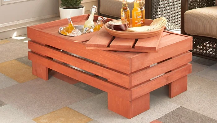 THE BEVERAGE PALLET COFFEE TABLE