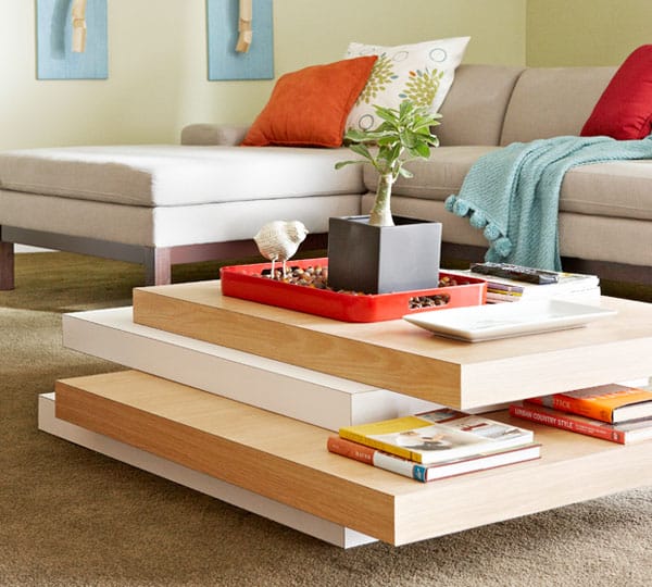 STACKED COFFEE TABLE