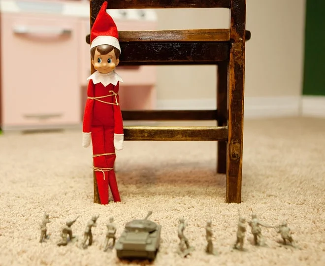 30. Elfie's Execution by the Miniature Firing Squad 