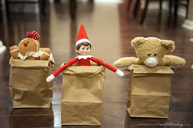 59. Elfie and his Buddies have a Sack Race