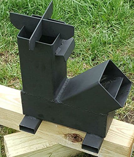 AN INDUSTRIAL MODEL rocket stove