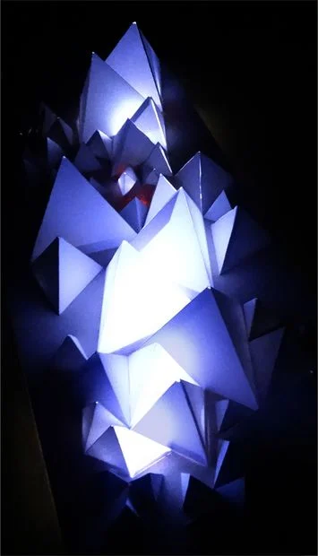 5. A Work of Art – The Amazing Origami Light