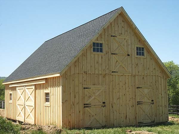 THE GARAGE, LIVESTOCK AND GRAIN BARN PLANS