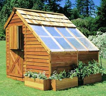 BUILD THIS BEAUTIFUL CEDAR GREENHOUSE FOR YOUR PLANTS