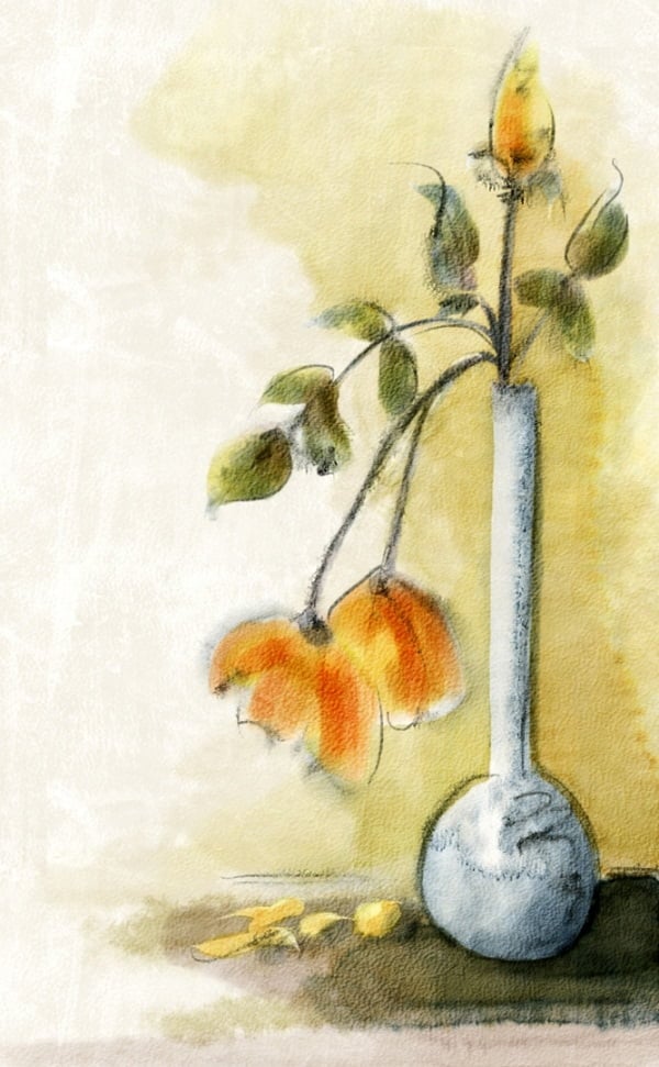 Simple Vase Flowers