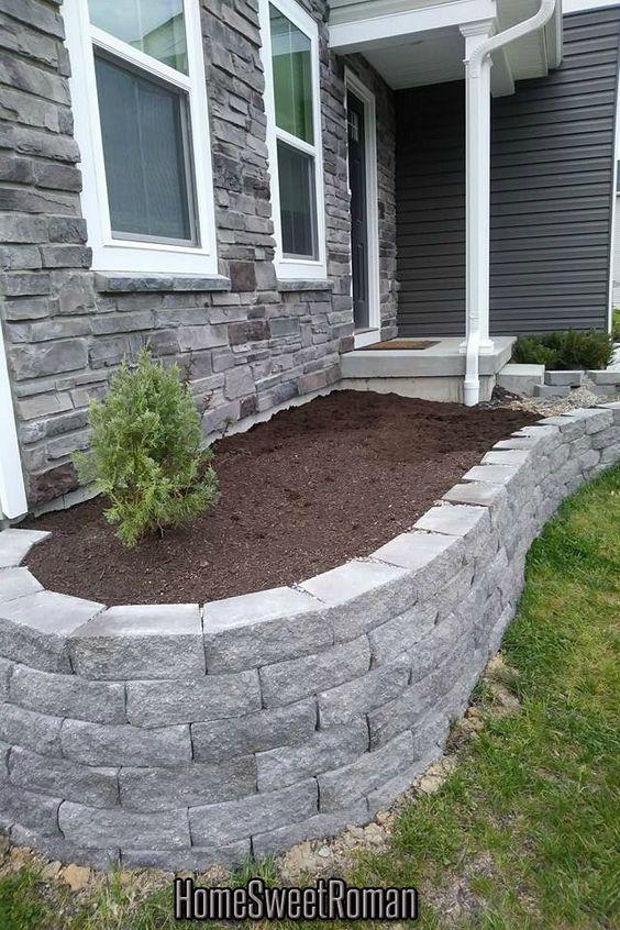 Stone Or Brick Fence