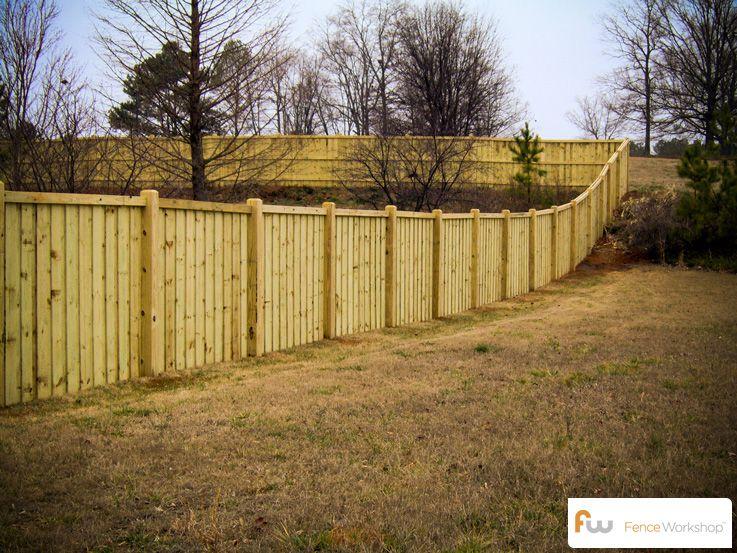 Wood Privacy Fence