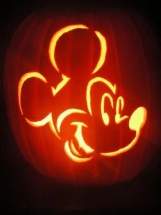 Mickey Mouse Pumpkin
