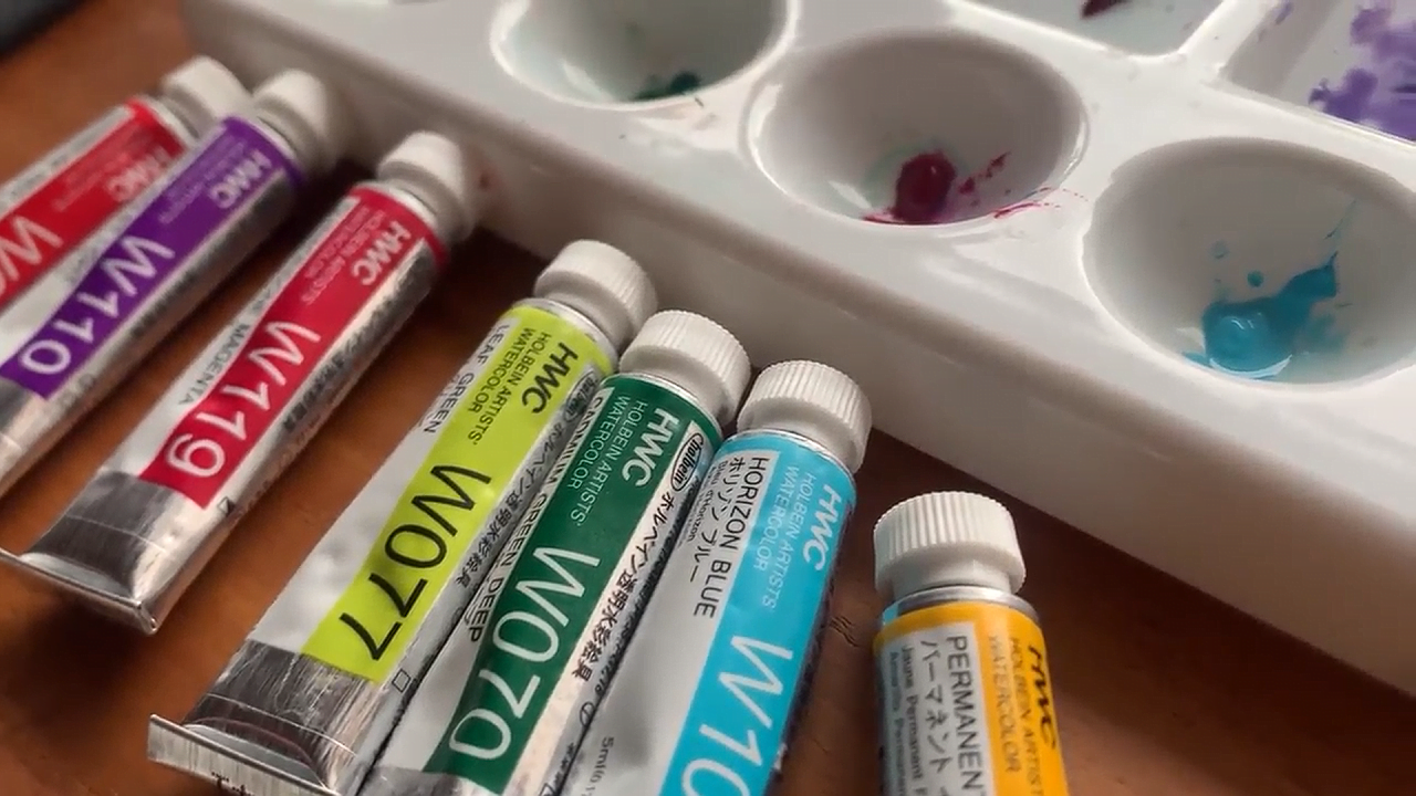 How To Use Watercolor Paints In Tubes Beginners Guide