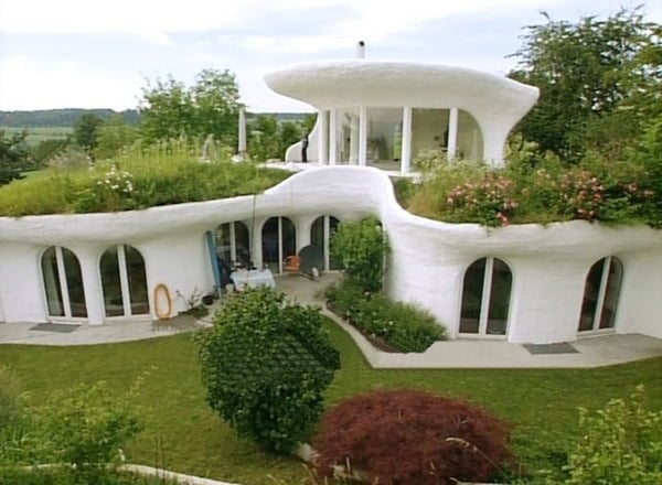 Earth House Estate Lättenstrasse in Dietikon, Switzerland by Vetsch Architektur Homesthetics garden view