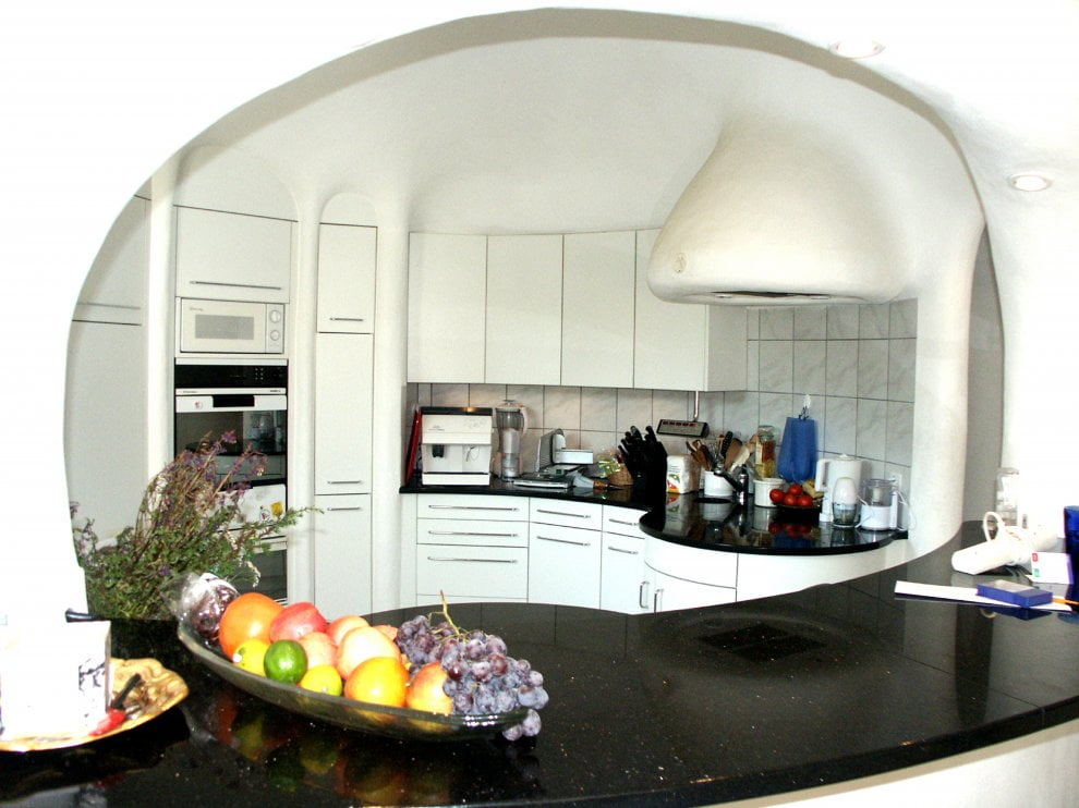 Earth House Estate Lättenstrasse in Dietikon, Switzerland by Vetsch Architektur Homesthetics traditional design kitchen