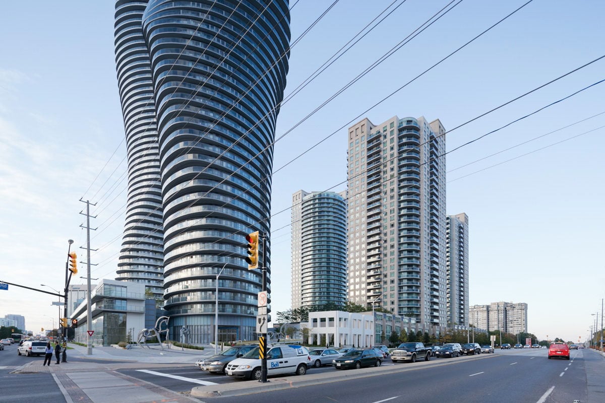 The Absolute Towers in Canada by MAD Architects "Marylin Monroe Towers"