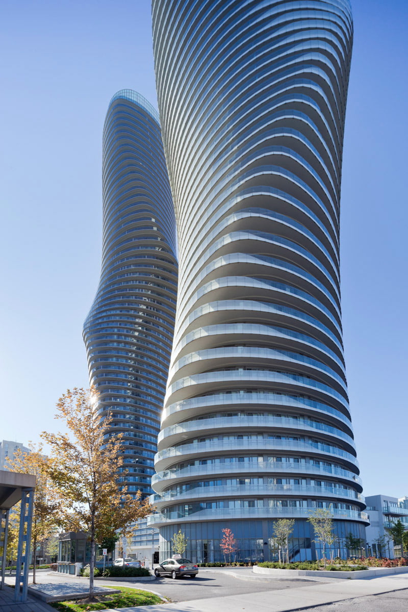 The Absolute Towers in Canada by MAD Architects "Marylin Monroe Towers"