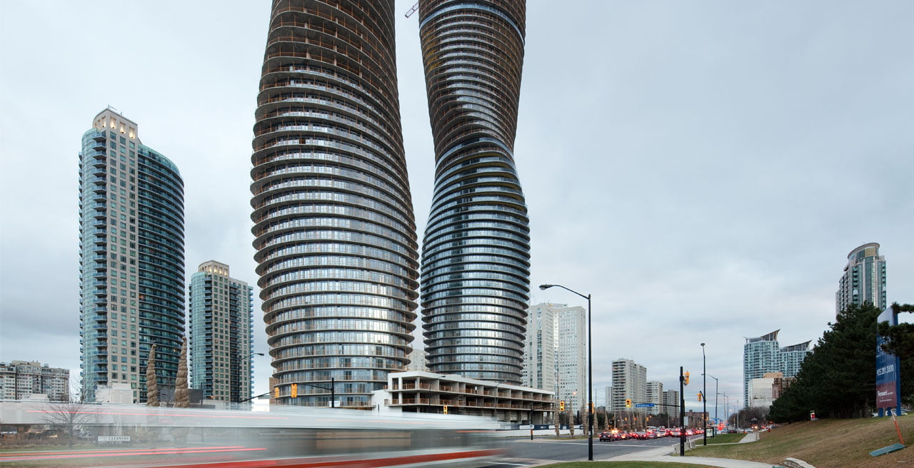 The Absolute Towers in Canada by MAD Architects "Marylin Monroe Towers" modern approach