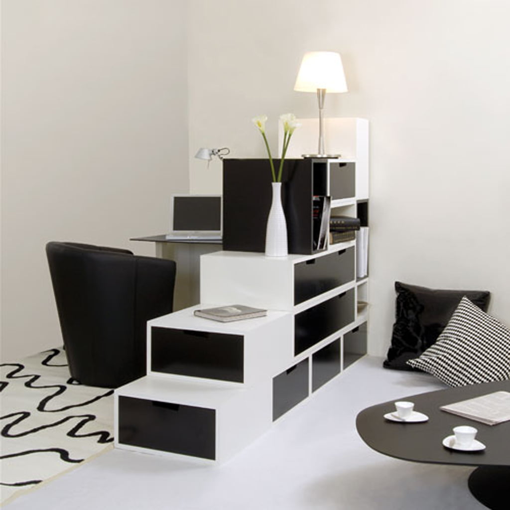 simple room clean lines touch of black elements black and white contemporary design minimalist space yet elegant