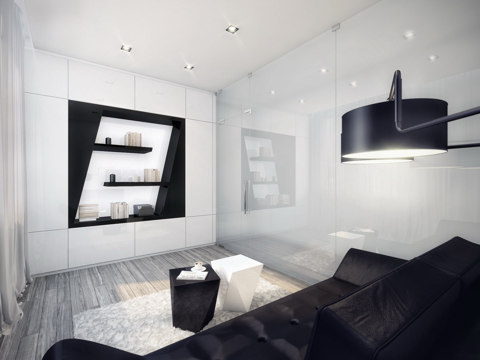 all white and black design amazing clean smooth and bright white living room in black and white