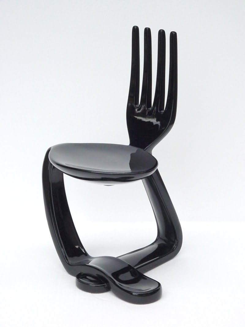  13 Innovative Sitting Places to Relax fork chair