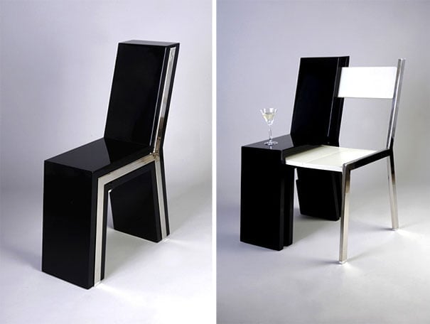  13 Innovative Sitting Places to Relax black an white