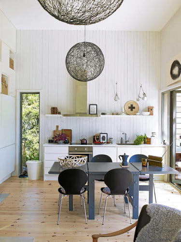 black and white dinning area 53 Excellent Unusual Interior Designs Meant to Feed Your Imagination modern mansion wierd interior designs homesthetics (25)