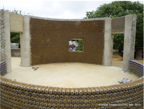 inside the Experimental Living- Sustainable Plastic Bottle House by D.A.R.E (1)