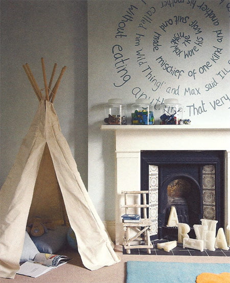 simple Simple Bedroom Interior Design Ideas Featuring Play Tents for Kids to fit any modern home homesthetics (18)