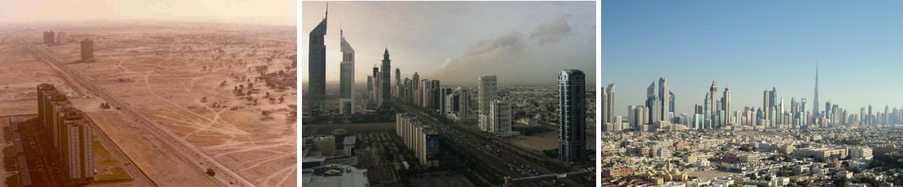 The New Dubai and its Symbol: The Burj Khalifa Tower old