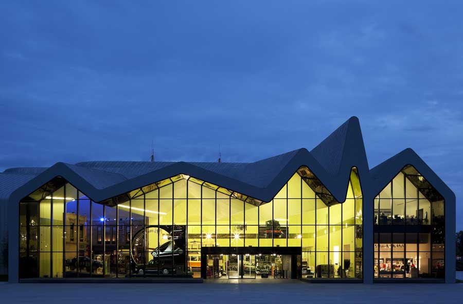 The Riverside Museum of Transport in Glasgow by Zaha Hadid Architects Homesthetics