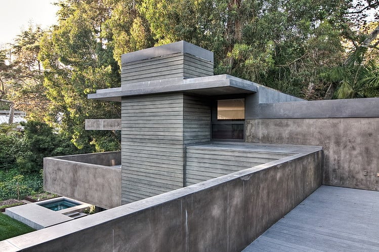 concrete form dream home