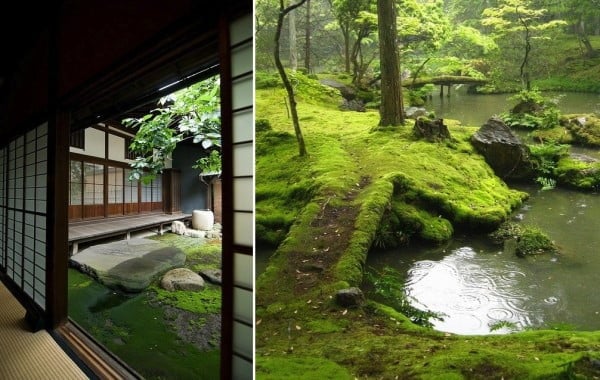 Backyard Landscaping Ideas Japanese Gardens moss garden