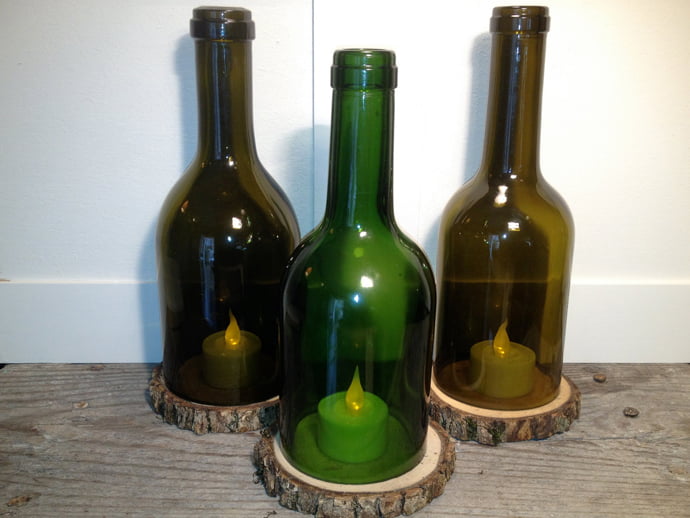 wine bottle art 20 Creative & Inspiring Ideas of How to Recycle Wine Bottles Into Pieces of