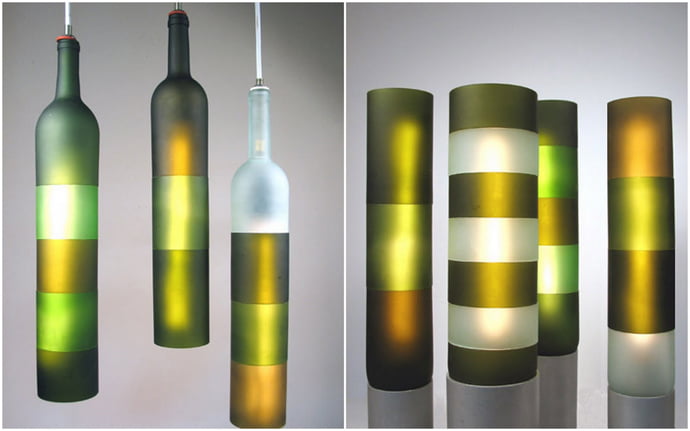 sublime wine bottle art 20 Creative & Inspiring Ideas of How to Recycle Wine Bottles Into Pieces of