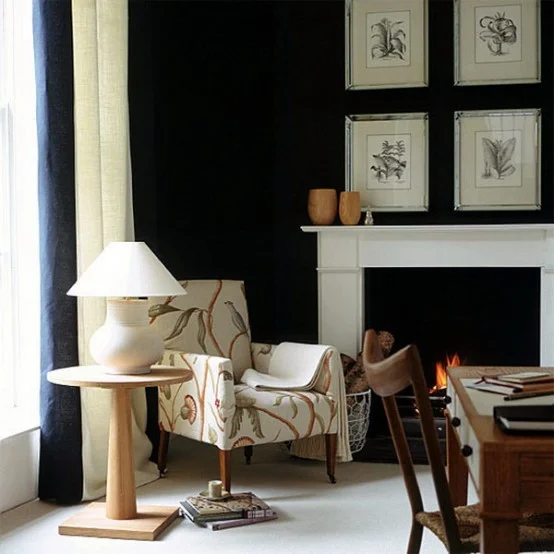 21 Creative&Inspiring Black And White Traditional Living Room Designs