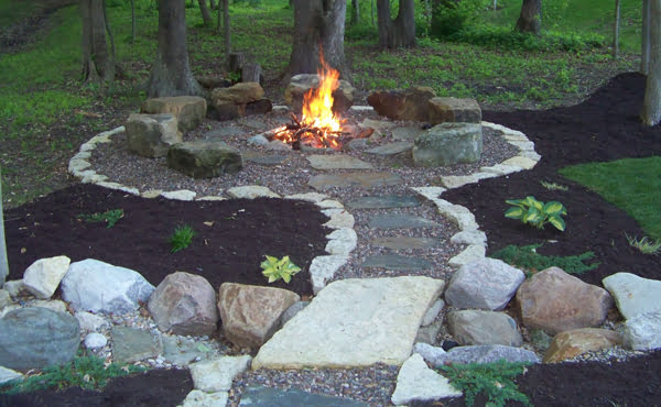 Backyard Landscaing Ideas-Attractive Fire Pit Designs Homesthetics