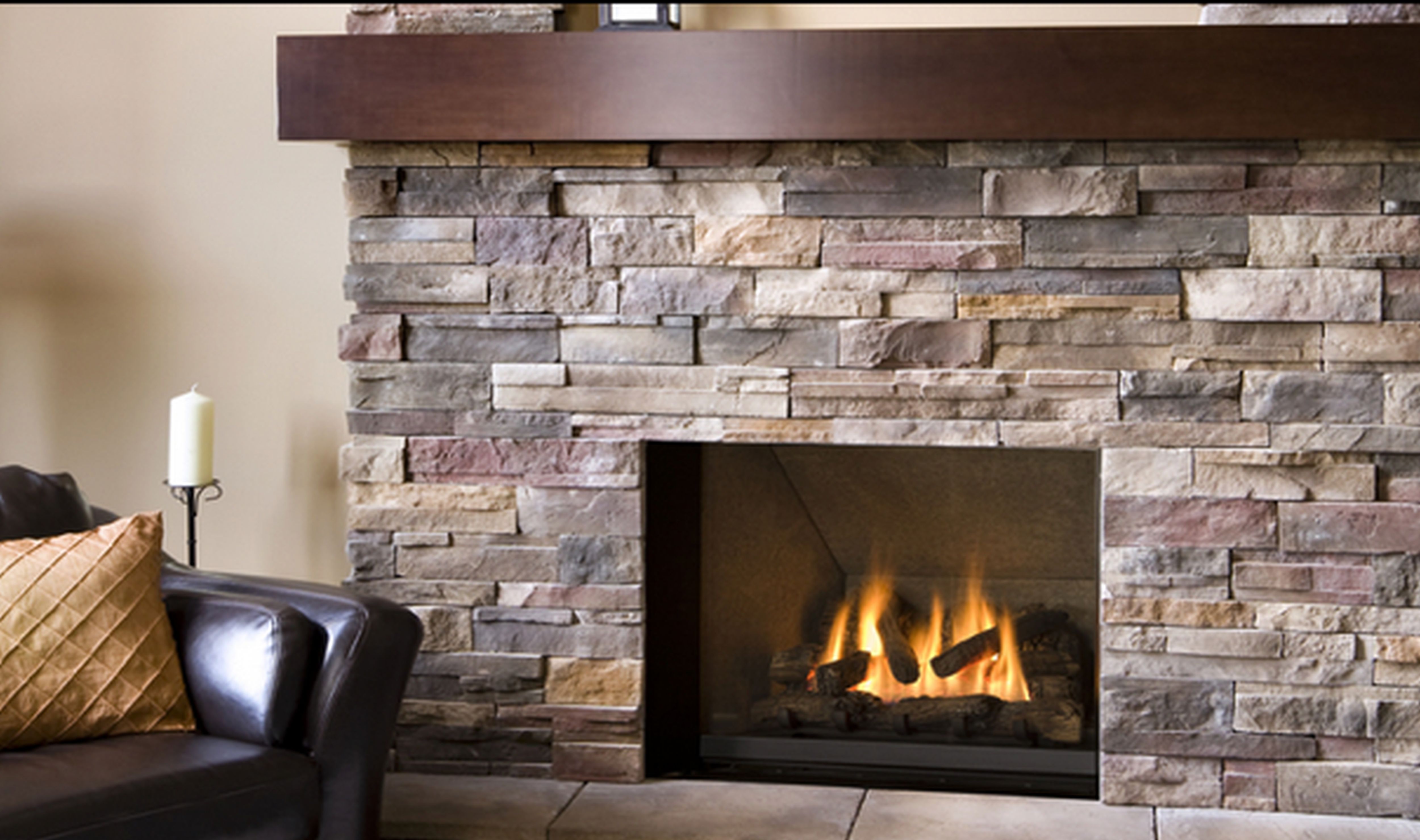 25 Stone Fireplace Designs to Warm your Home 