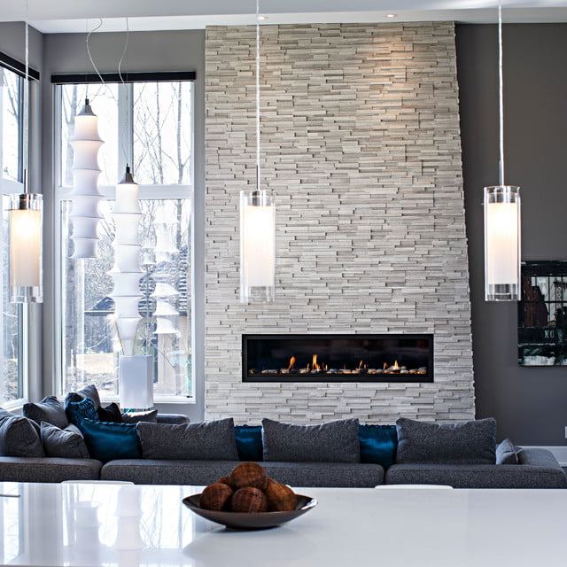 25 Stone Fireplace Designs to Warm your Home 