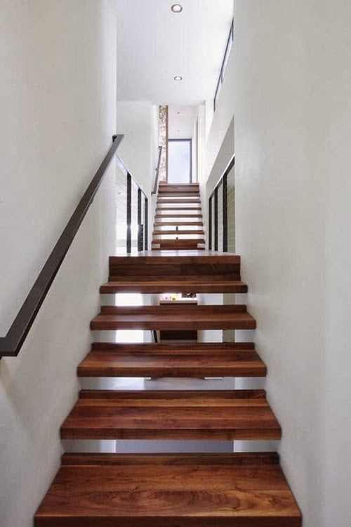 superb Different-Wooden-Types-of-Stairs-for-Modern-Homes