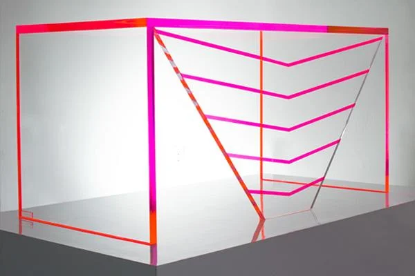 Acrylic Home Office Desks for Your Interior Design AVF-Luminous-Acrylic-Desk