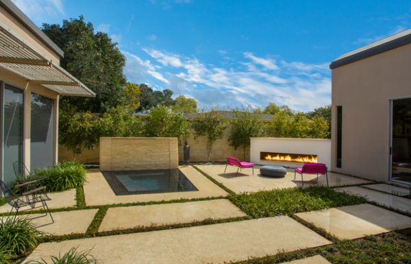 Backyard Landscaping Design Ideas-Amazing near Swimming Pool Fireplaces