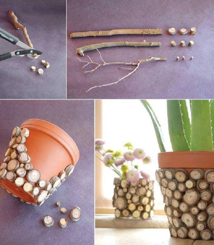 Creative DIY Herbs & Flower Pots homesthetics 