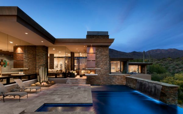 Backyard Landscaping Design Ideas-Amazing near Swimming Pool Fireplaces 