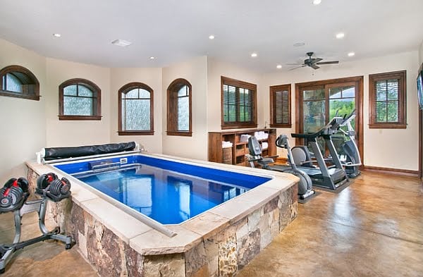 Indoor Lap Pool to Complete Your Workout Routine
