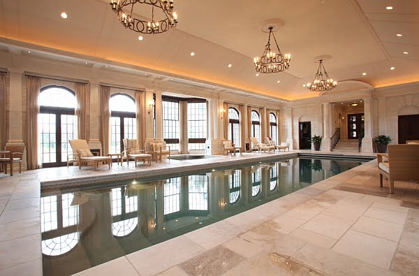 Indoor Swimming Pool with a more Classical Approach