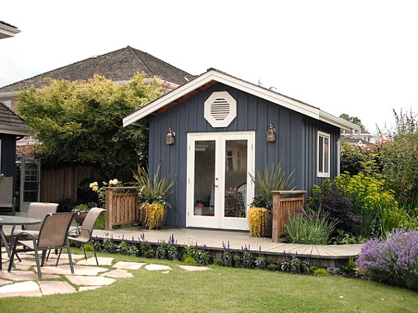 Backyard Landscaping Design Ideas-Charming Cottages and Sheds